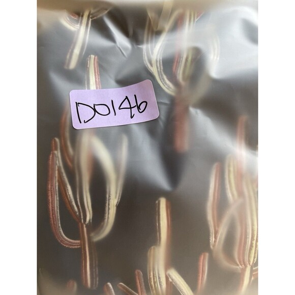 NWOT JODIFL Navy Blue Cactus Long Sleeve Western Tunic Blouse Sz M Southwest Top - Picture 10 of 10